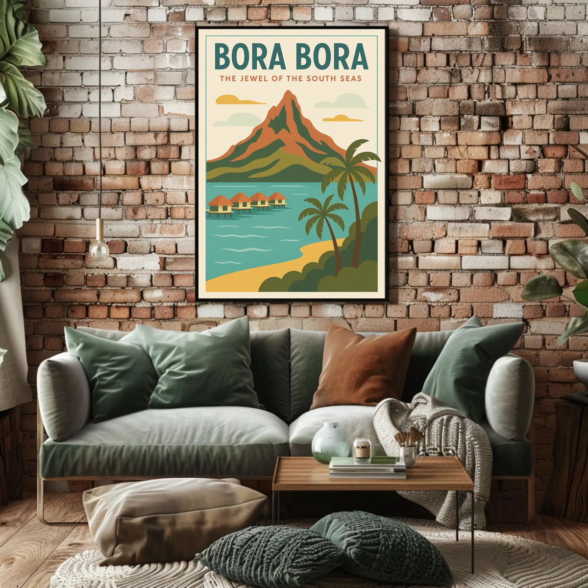 Bora Bora The Jewel of the South Seas Poster