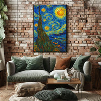 Starry Night Inspiration Poster