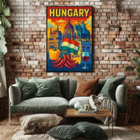 Vibrant Hungary Poster