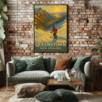Queenstown Adventure Poster
