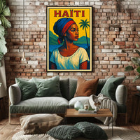 Haiti A Vibrant Tribute Poster