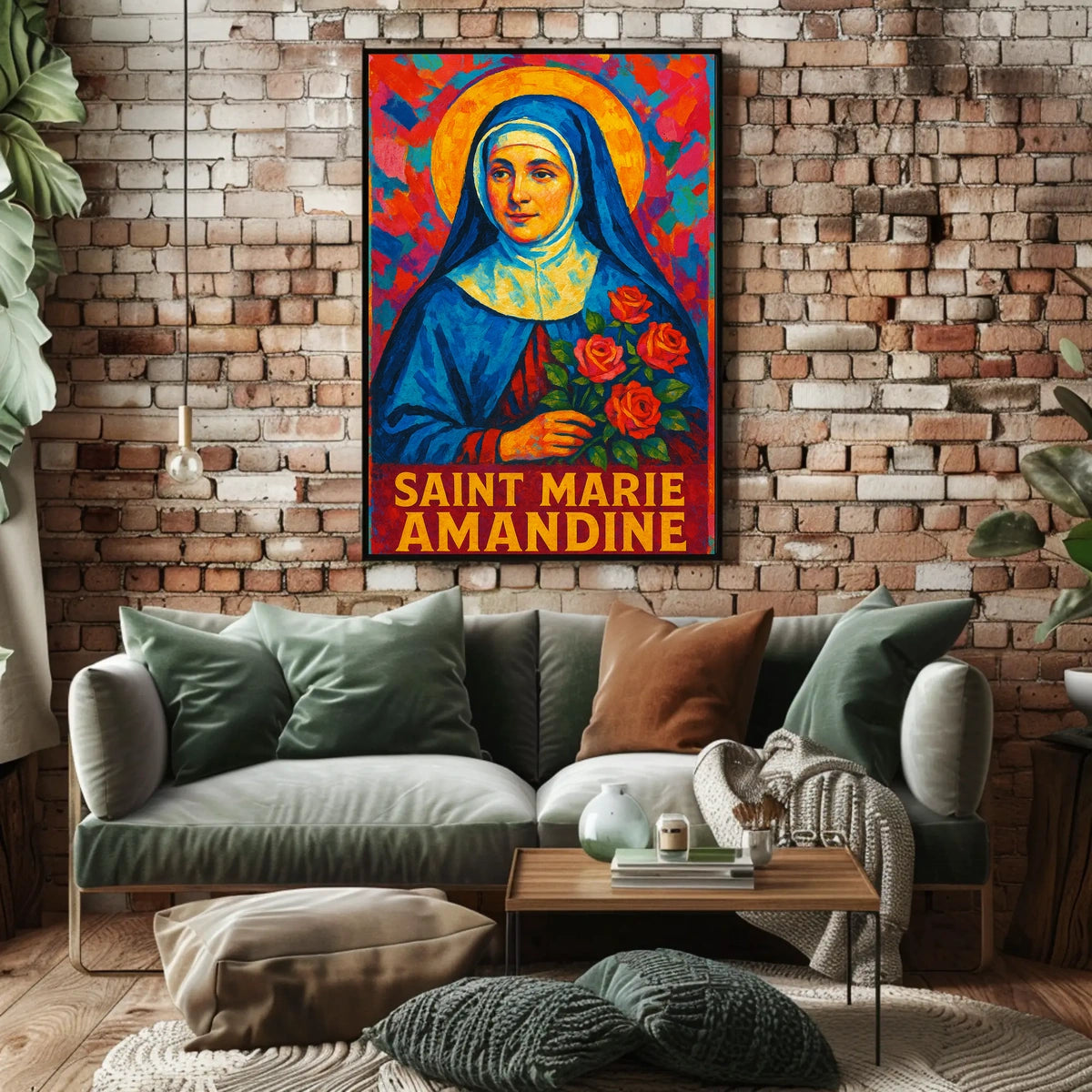 Saint Marie Amandine Poster