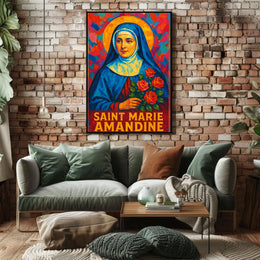 Saint Marie Amandine Poster