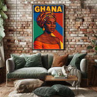 Ghanaian Elegance Poster