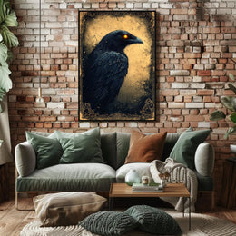 The Enigmatic Raven Poster