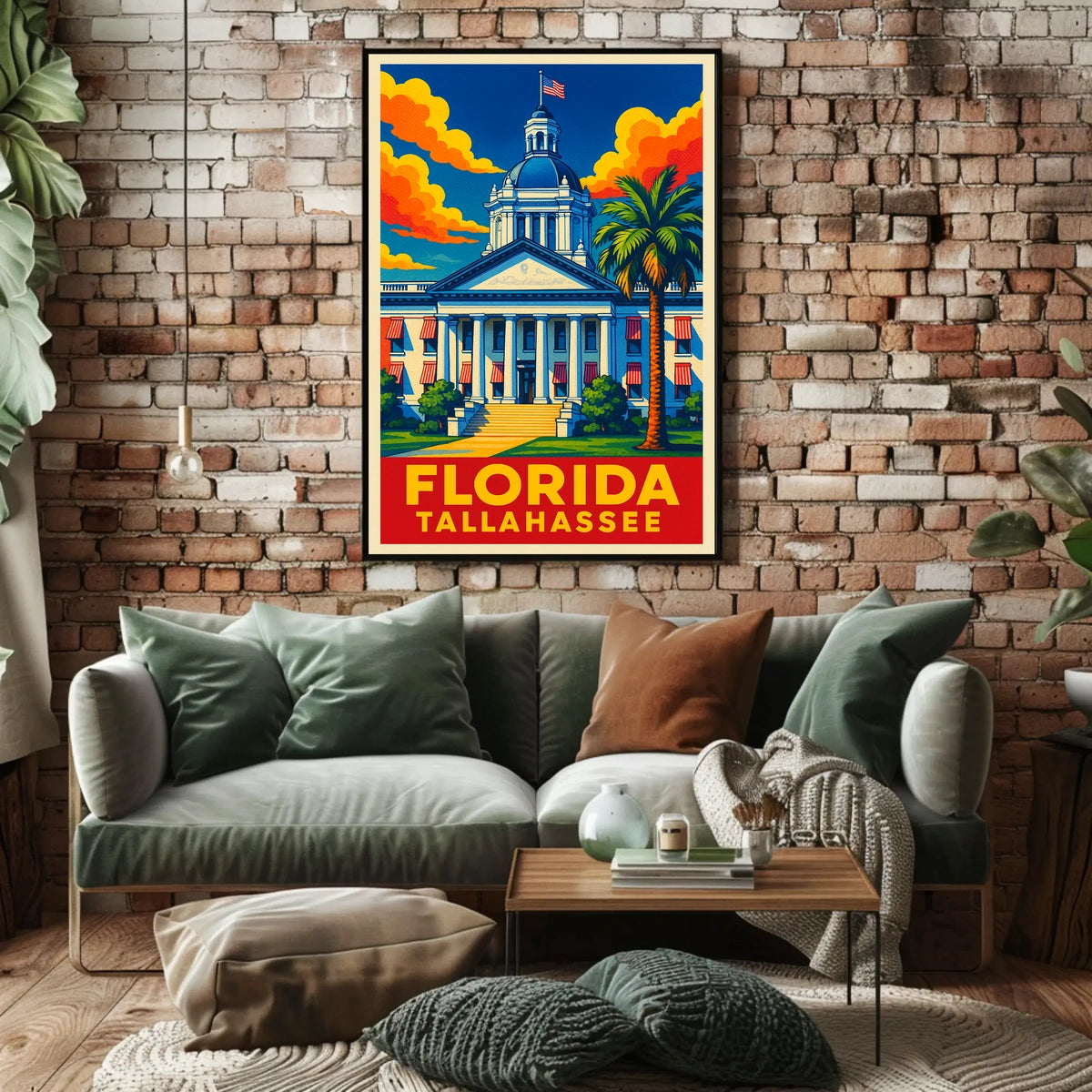 Florida State Capitol Tallahassee Poster