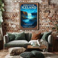 Discover Iceland Exhibition Poster