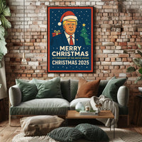 47th President Christmas 2025 Poster
