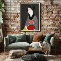 Traditional Japanese Kimono Art Print - Cultural or Heritage Poster