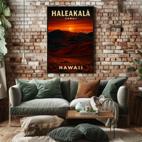 Haleakalā Hawaii Poster