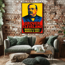 Grover Cleveland Presidential Term Poster