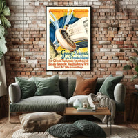 Großer Bergpreis von Deutschland 1935 Poster