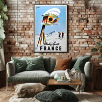Winter Sports In France Poster