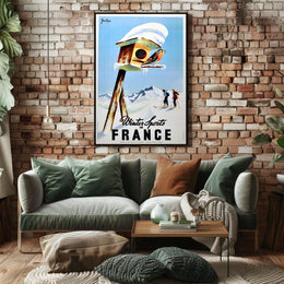 Winter Sports In France Poster