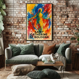Saint Catherine Of Bologna Poster