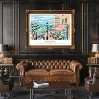 Scenic Positano Poster PosterGoat