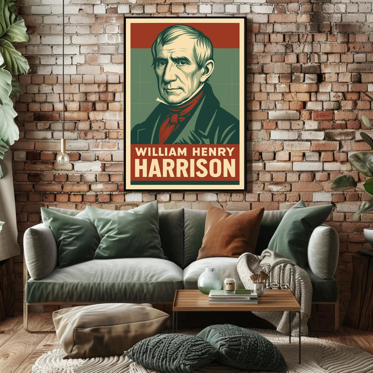 William Henry Harrison Photography Realism Collector Poster