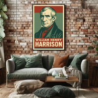 William Henry Harrison Photography Realism Collector Poster