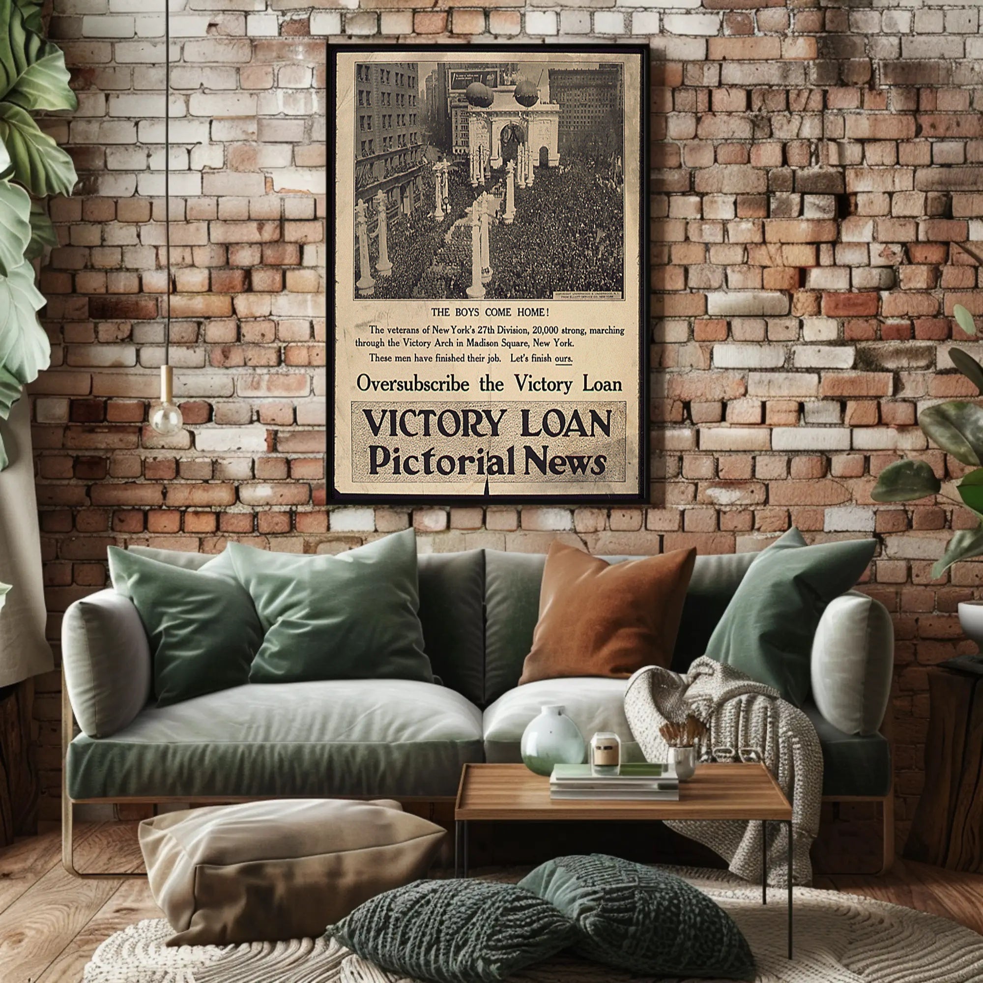 Madison Square Victory Arch: Celebrating Heroes, Historical Poster