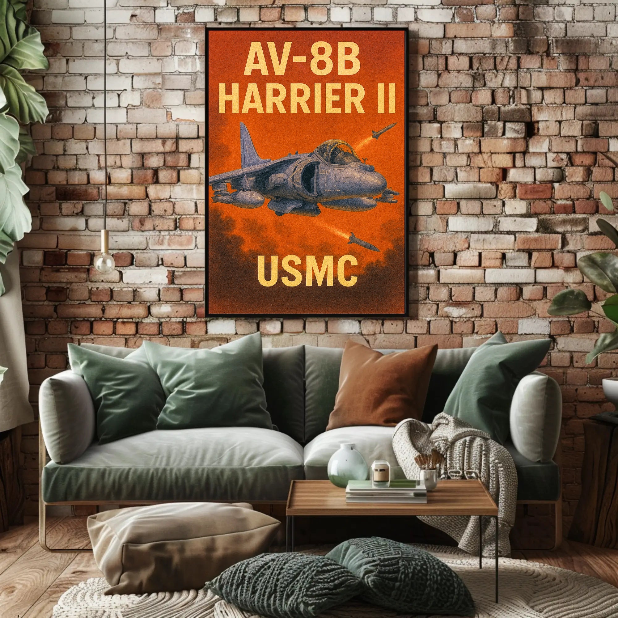AV-8B Harrier II Poster PosterGoat