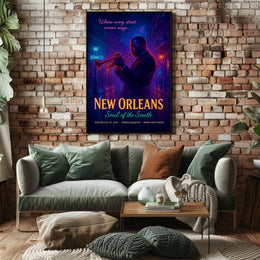 New Orleans Soul of the South Poster