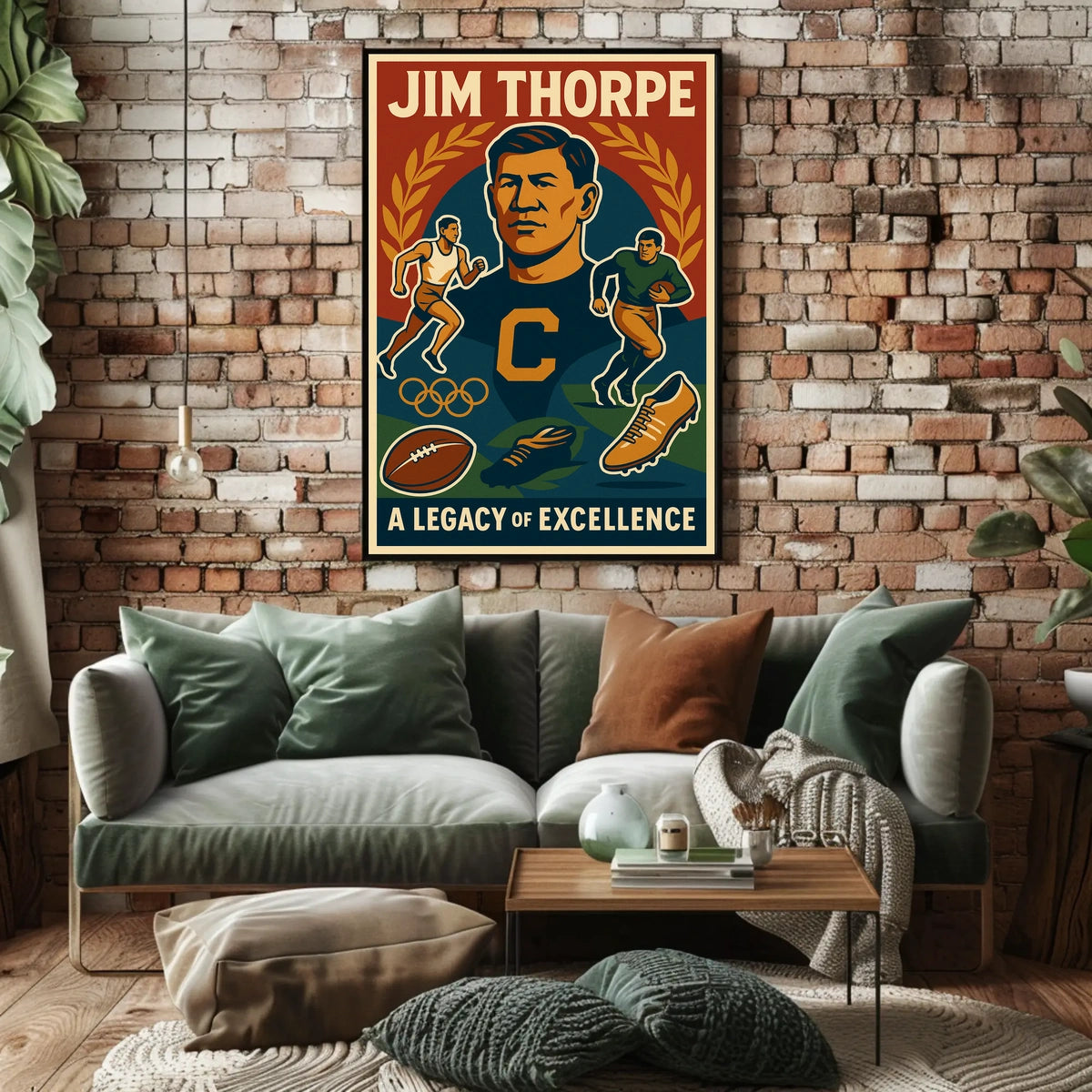 Celebrating Jim Thorpe Poster