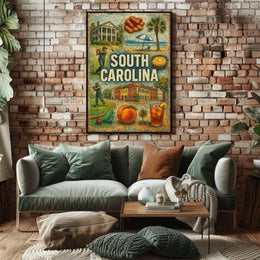 South Carolina Highlights Poster