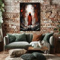 The Enigmatic Figure Poster