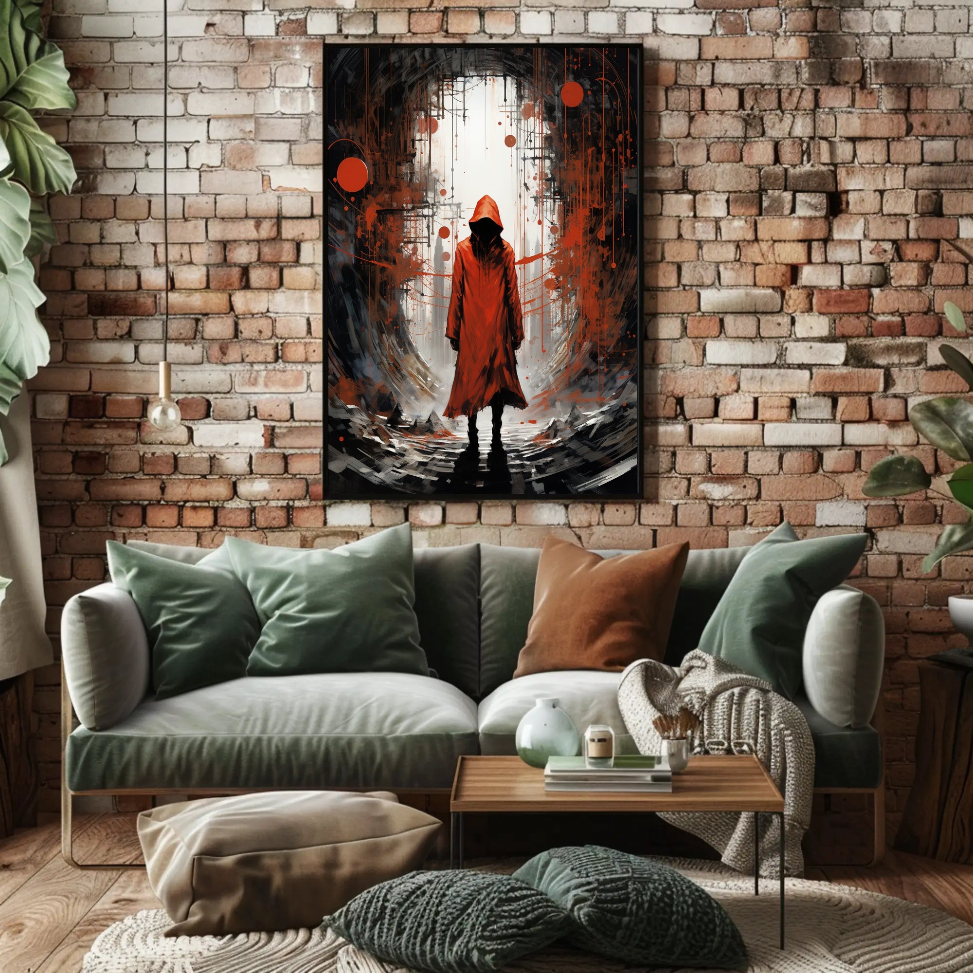 The Enigmatic Figure Poster