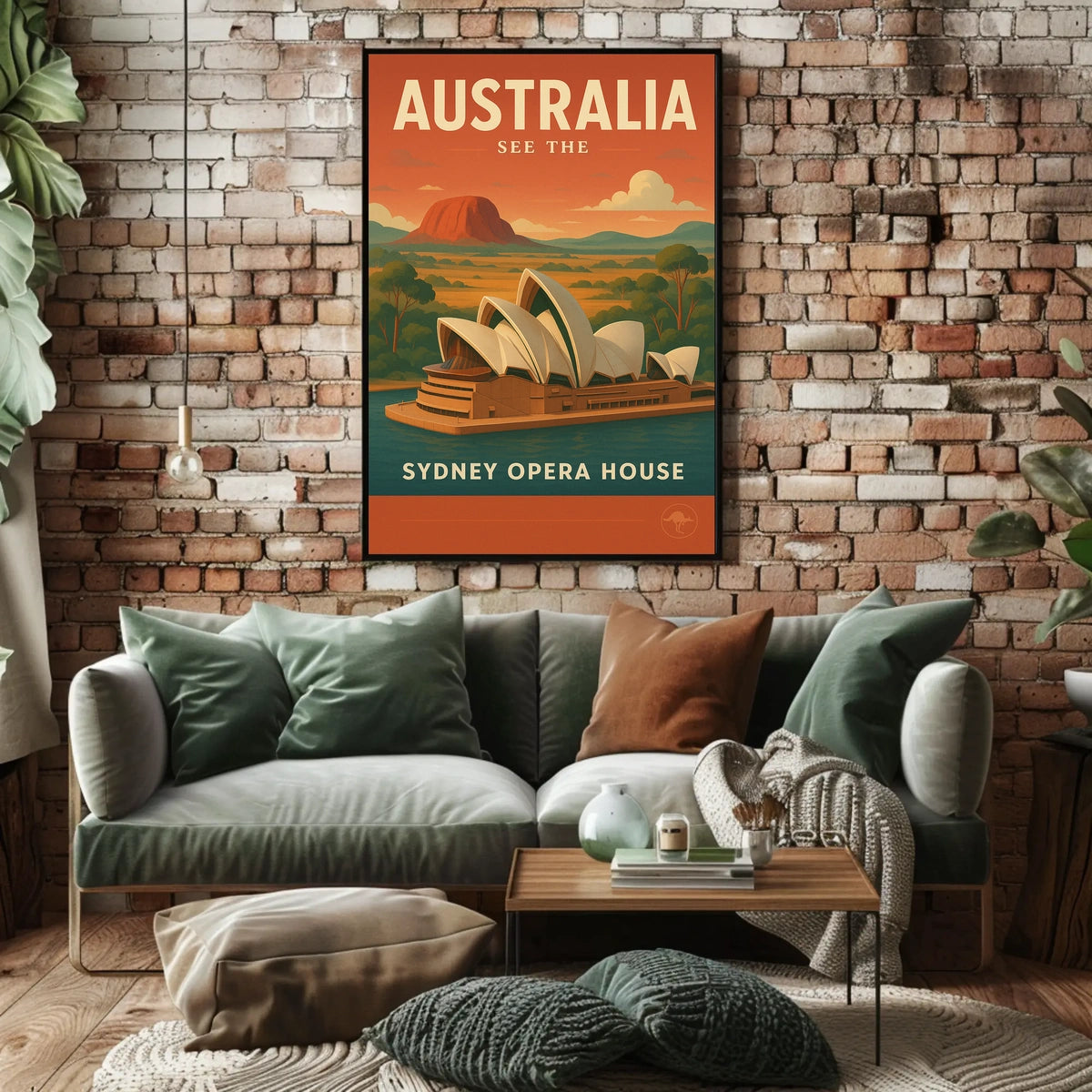 Discover Australia Sydney Opera House Poster