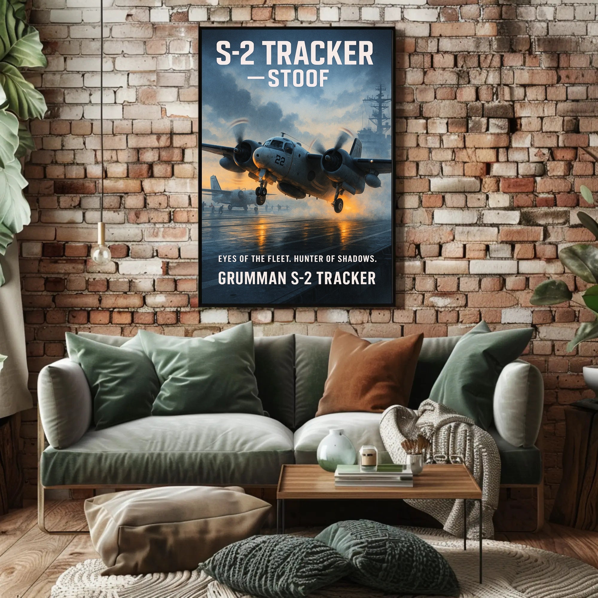 Grumman S-2 Tracker Eyes of the Fleet Poster PosterGoat