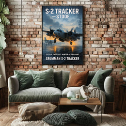 Grumman S-2 Tracker Eyes of the Fleet Poster PosterGoat
