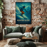 Winter Glide Poster