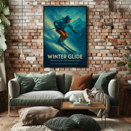 Winter Glide Poster