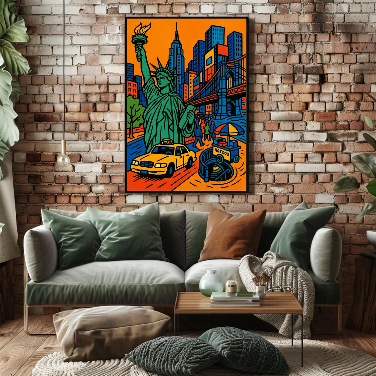 Iconic New York Poster