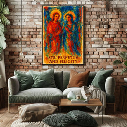 Sts. Perpetua And Felicity Poster
