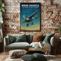 Morane-Saulnier N The Pioneer of Aerial Combat Poster PosterGoat