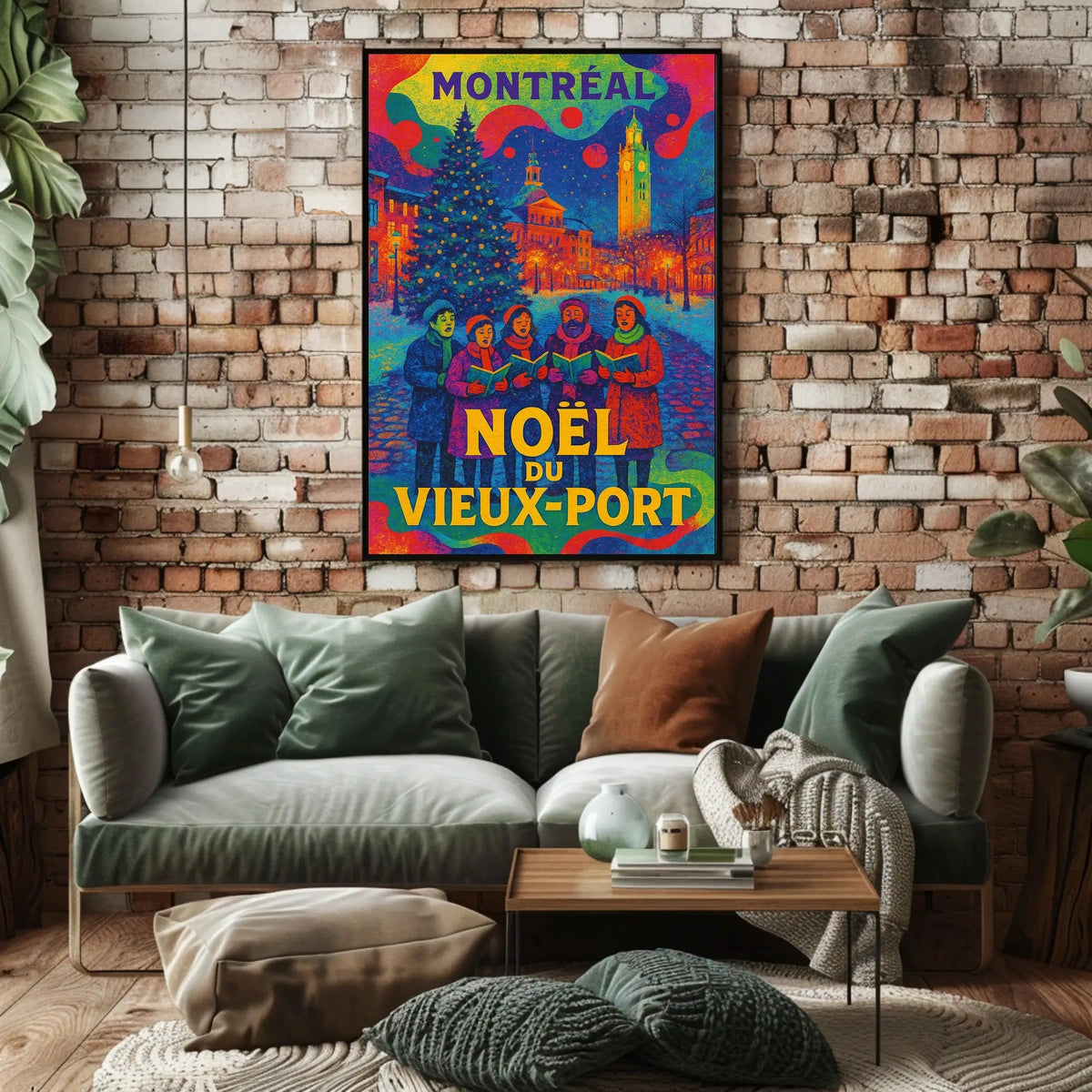Noël du Vieux-Port Montréal Poster