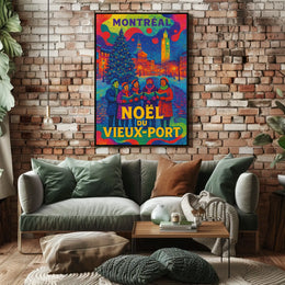 Noël du Vieux-Port Montréal Poster