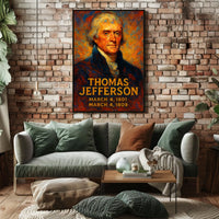 Thomas Jefferson 3Rd President Poster