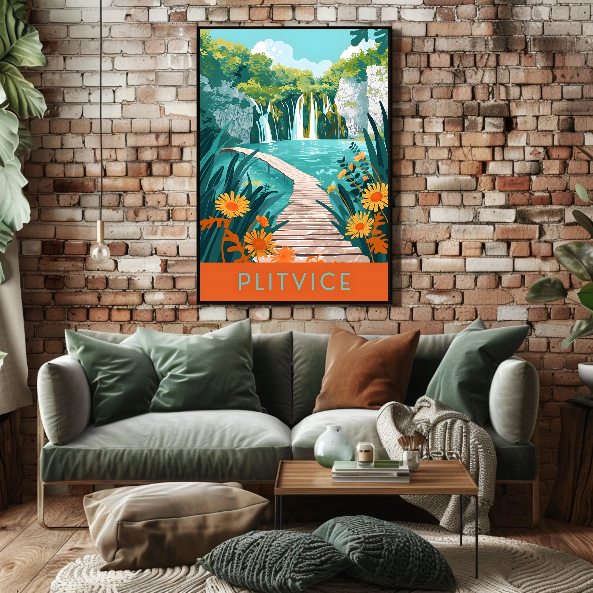 Plitvice National Park Poster