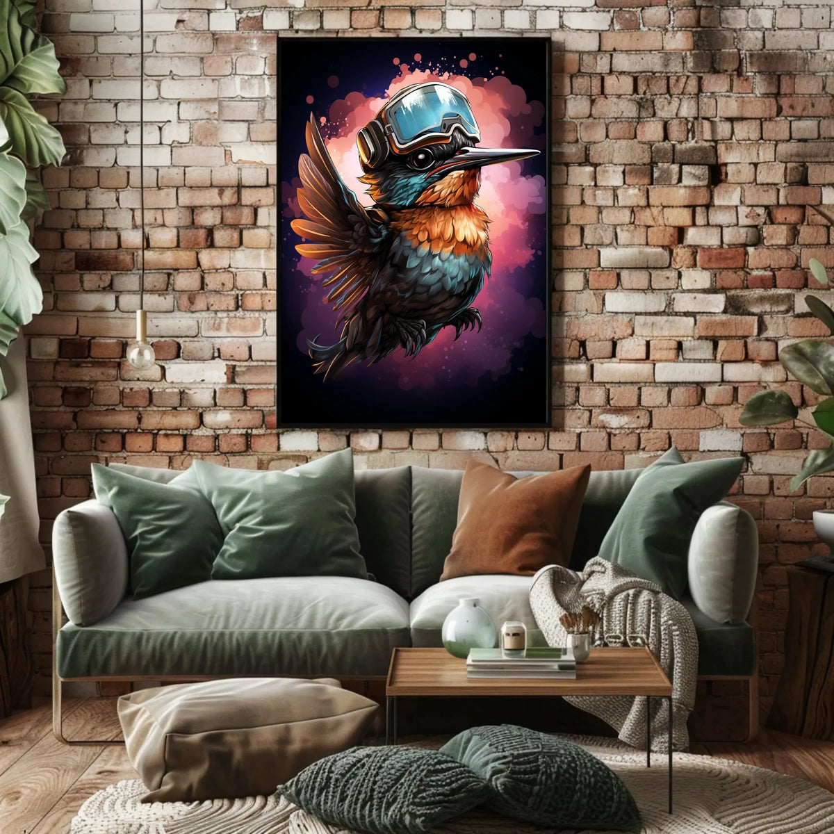 Cyber Avian Adventure Poster
