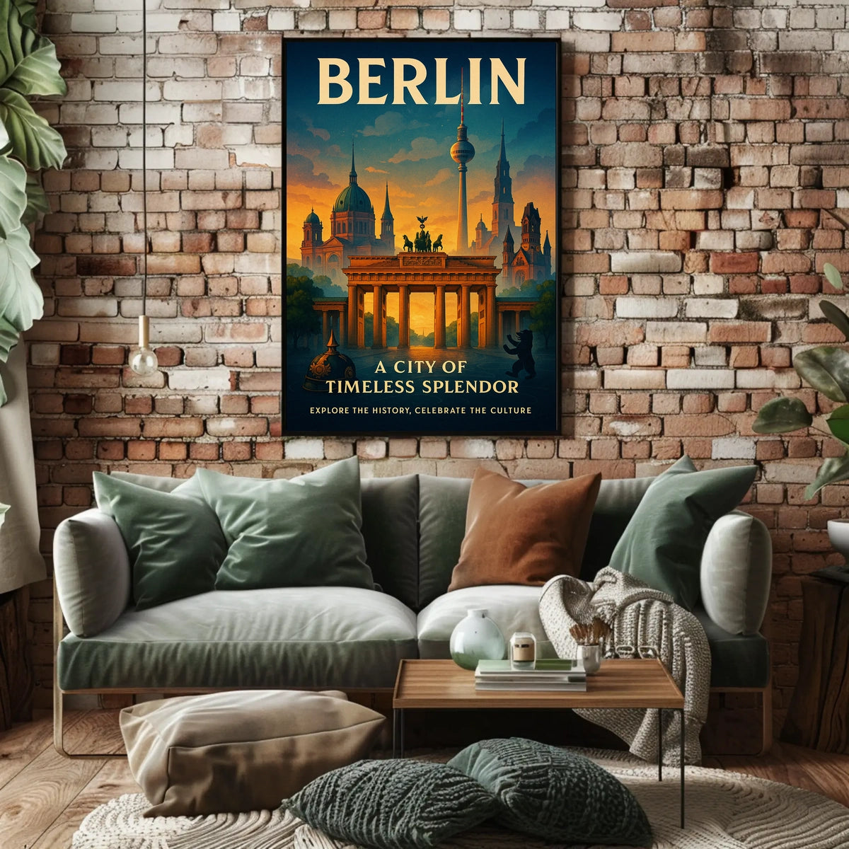 Berlin A City of Timeless Splendor Poster