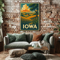 Scenic Iowa Landscape Poster