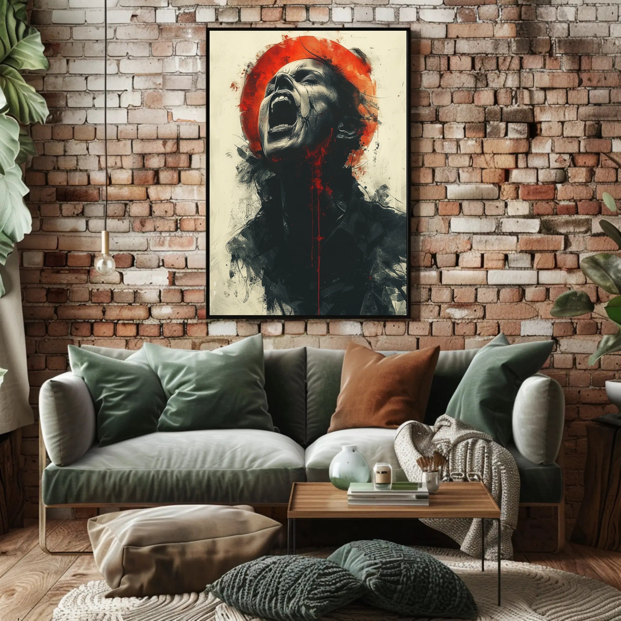 Expression of Anguish Poster PosterGoat