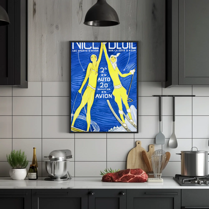 Nice - Beuil Winter Sports Poster