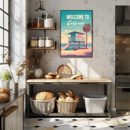 Welcome to California Poster