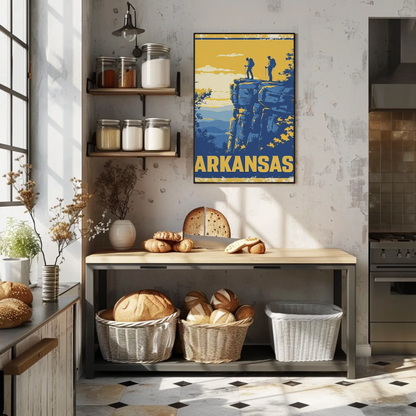 Arkansas Vintage Poster