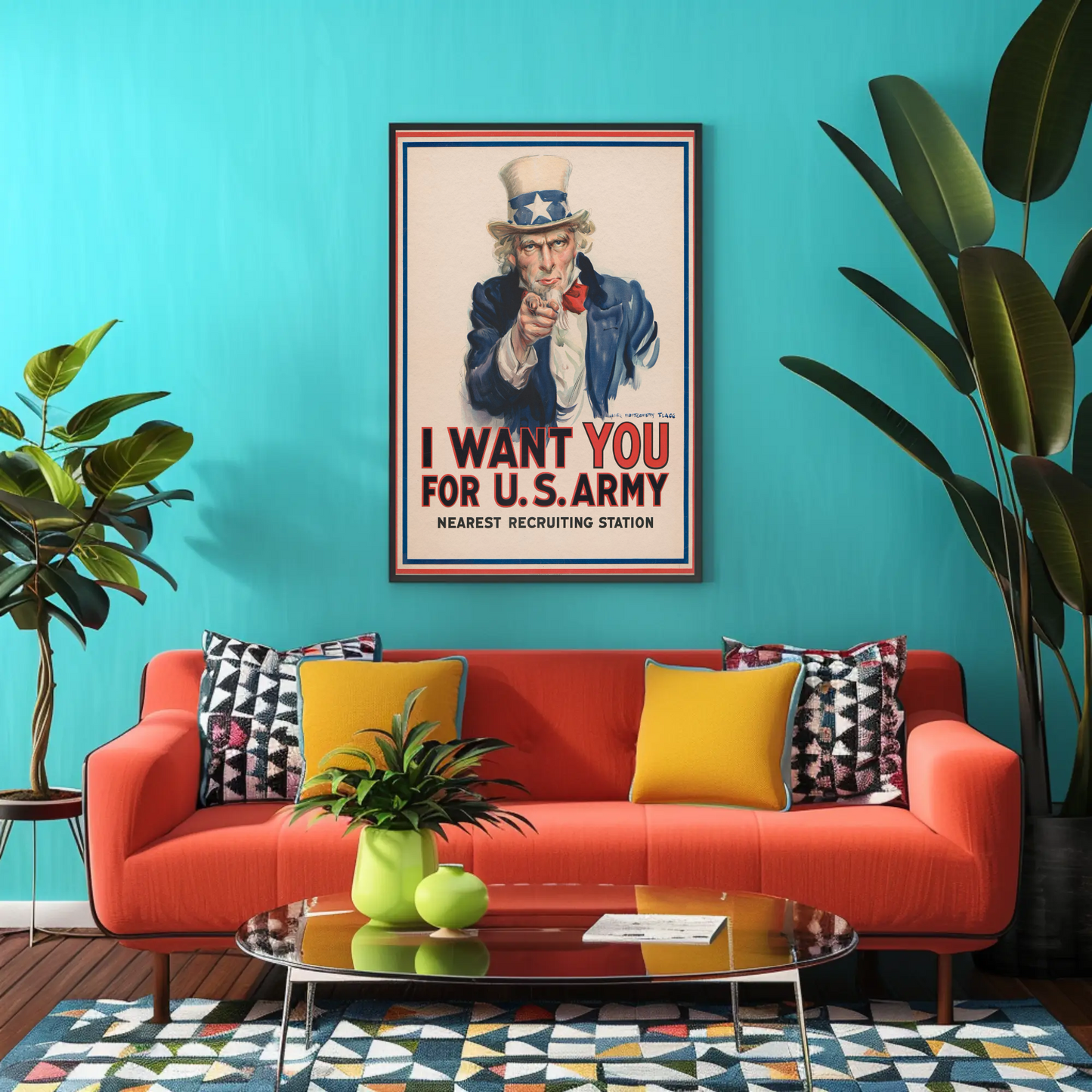 I Want YOU for U.S. Army – World War I Recruiting Poster