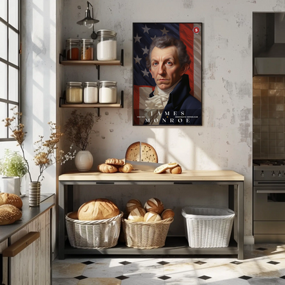 James Monroe 5th President Of The United States Portrait